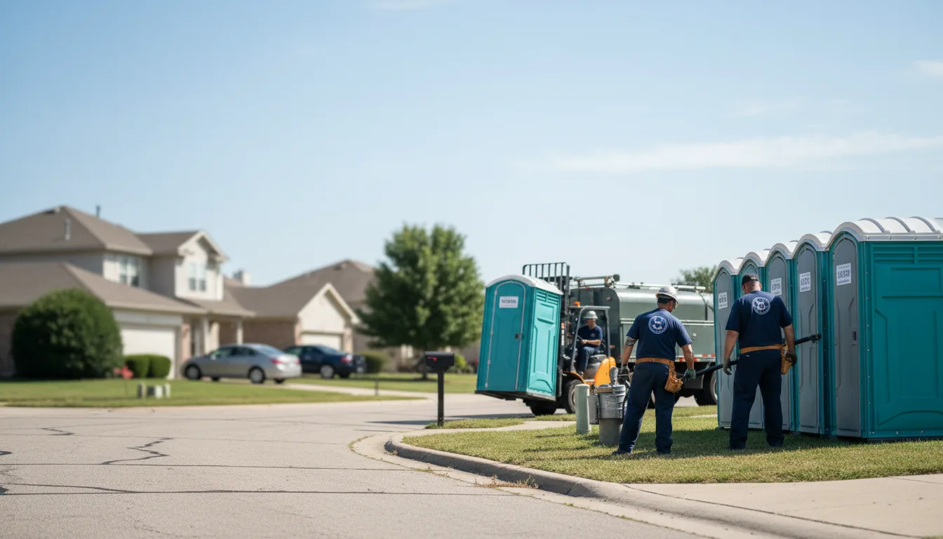 Porta Potty Rental in Ringle, WI near me
